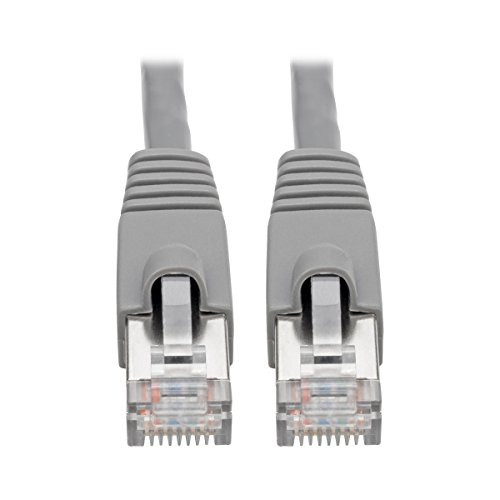 TRIPP LITE N262-014-GY AUGMENTED CAT6 (CAT6A) SHIELDED (STP) SNAGLESS 10G CERTIFIED PATCH CABLE, (RJ45