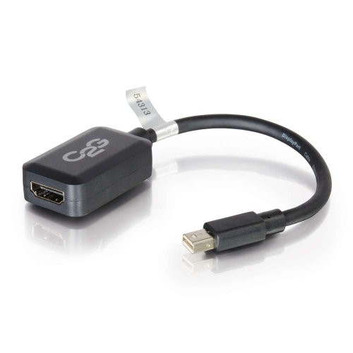 C2G 54313 C2G MINI DISPLAYPORT TO HDMI ADAPTER CONVERTER BLACK - ADAPT THE MINI DISPLAYPOR