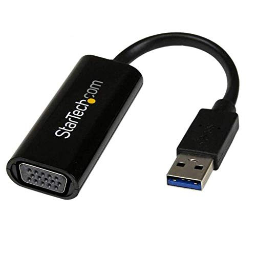 STARTECH.COM USB32VGAES CONNECT A VGA DISPLAY THROUGH THIS SLIM USB 3.0 ADAPTER FOR A MULTI-MONITOR SOLU