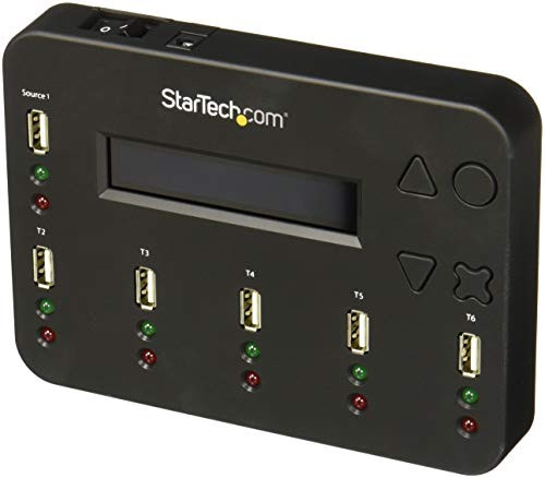 STARTECH.COM USBDUP15 EASILY DUPLICATE OR SECURELY ERASE UP TO FIVE USB FLASH DRIVES SIMULTANEOUSLY, W