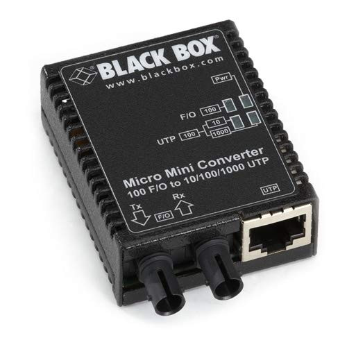 BLACK BOX LMC402A 10/100BT 100BFX MM 5K SC MEDIA CONVERTER