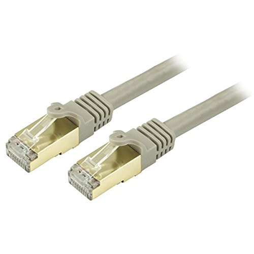 STARTECH.COM C6ASPAT25GR CAT6A ETHERNET CABLE DELIVERS 10 GIGABIT CONNECTION FREE OF NOISE   EMI/RFI INTE