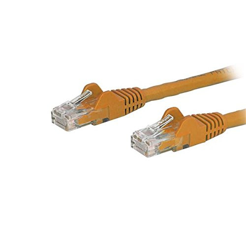 STARTECH.COM N6PATCH6OR 6FT ORANGE CAT6 ETHERNET CABLE DELIVERS MULTI GIGABIT 1/2.5/5GBPS & 10GBPS UP TO