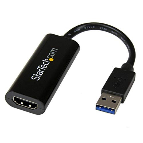 STARTECH.COM USB32HDES CONNECT AN HDMI DISPLAY THROUGH THIS SLIM USB 3.0 ADAPTER FOR A MULTI-MONITOR SO
