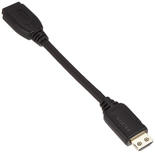 STARTECH.COM HD2MF6INL 6IN HDMI 2.0 PORT SAVER CABLE PREVENTS WEAR AND TEAR ON YOUR HDMI PORTS - SUPPOR