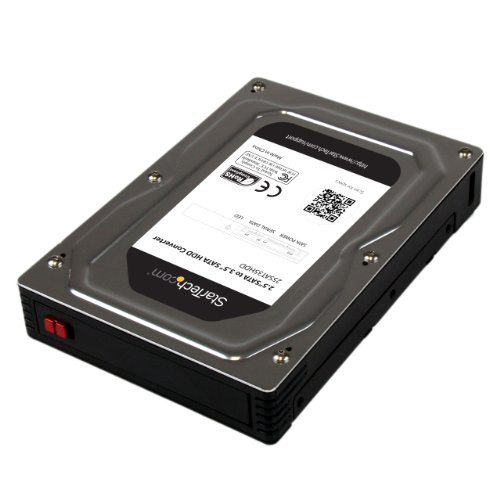 STARTECH.COM 25SAT35HDD TURN A 2.5INCH SATA HDD/SSD INTO A 3.5INCH SATA DRIVE -2.5 TO 3.5 HDD ADAPTER -2