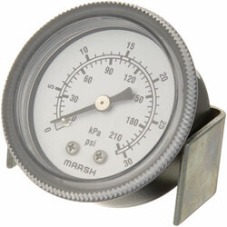 PRESSURE GAUGE;2; 30PSI