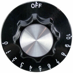DIAL;2-1/4 D; OFF 10-0