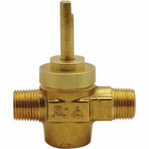 ROYAL RANGE 521127 VALVE 1/2 MPT X 1/2 MPT;
