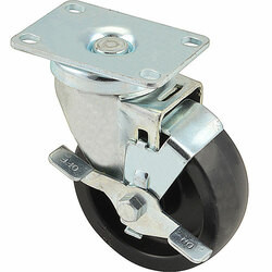 Delfield 8014770 CASTER; 4; PLATE; SWVL;;BRK;