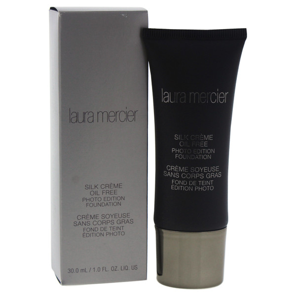 Laura Mercier W-C-12332 Silk Creme Oil-free Photo Edition for WoMen, Foundation, Truffle, 1 Ounce