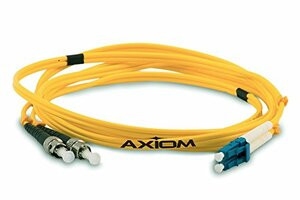 AXIOM LCSTSD9Y-12M-AX AXIOM LC/ST SINGLEMODE DUPLEX OS2 9/125 FIBER OPTIC CABLE 12M