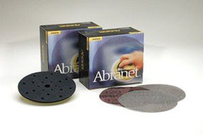 Mirka Abrasives MRK-9A-241-400 6" ABRANET GRIP DISC P400