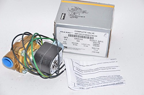Parker Fluid Control 08F23C2140ACF4C05 "1/2"" 2W N/C 120V 0/150# Valve"