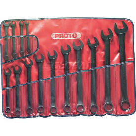 Proto J1200FBASD 14 Piece Black Oxide Combination ASD Wrench Set - 12 Point