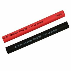 ANCOR639-304602 HEATSHRNK TUBE 3/8X3 ASRT 2/PK