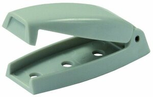 JR PRODUCTS342-10244 BAGGAGE DOOR CATCH GRAY