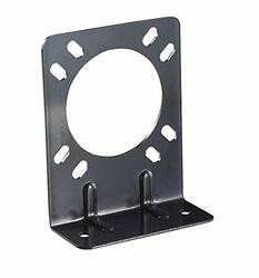 RV DESIGNER350-P711 7WAY RV SOCKET MNT BRACKET-BLK