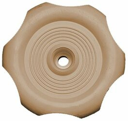 RV DESIGNER350-H719 WINDOW KNOB BEIGE 1IN SHAFT