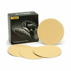 MIRKA ABRASIVES465-23341800 GOLD 6 PSA DISC W/LINER 800G