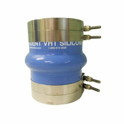 TRIDENT HOSE606-272V6000SS SINGLE HUMP BELLOW 6IN W/CLAMP