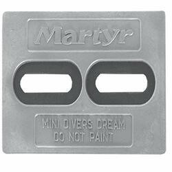MARTYR ANODES194-CMDIVERMINIA ANODE HULL MINI DIVERS AL