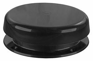 JR PRODUCTS342-0229115 MUSHROOM STYLE,ROOF VENT BLACK