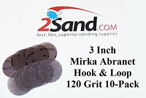 MIRKA ABRASIVES465-9A203120 ABRANET 3 DISC 120G 50/PK