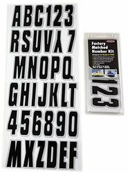 HARDLINE PRODUCTS328-BLKSI320 SERIES 320 REG KIT  BLK/SILVER