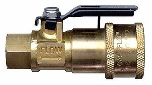 JR PRODUCTS342-0730435 COUPLER WITH SHUT-OFF