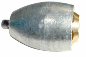 MARTYR ANODES194-CM865182CA MERC  BRAVO 3 PROP NUT 04+