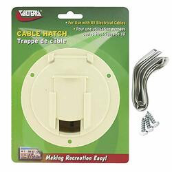 VALTERRA800-A102138VP MED ROUND COL WHT CABLE HATCH