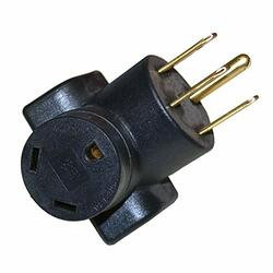 A P PRODUCTS636-1600583 50-30 AMP ADPTR HD RT ANGL BLK