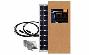SAMLEX705-SSP100KIT SOLAR PANEL KIT 100W