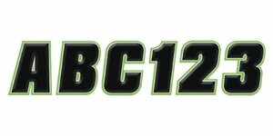 HARDLINE PRODUCTS328-BLKKI500 BLACK W/KIWI GREEN SNOW