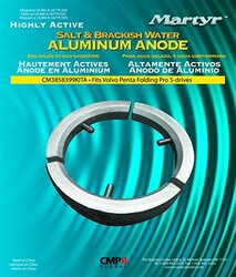 MARTYR ANODES194-CM3858399KITZ ANODE VP 3PC KIT ZINC