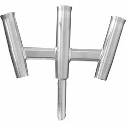 TACO METALS236-F310770BSA1 ALUM KITE 3 GUNNEL ROD HOLDER