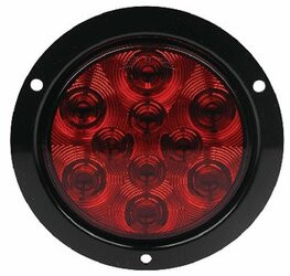 SEACHOICE590-1151 LED TAIL LGHT 4FLNG RED 10 DI