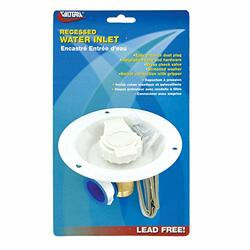 VALTERRA800-A010176LFVP WATER INLET LEAD FREE WHITE