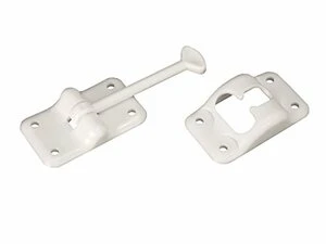RV DESIGNER350-E233 ENTRY DOOR HOLD-PLAST. COL WHT