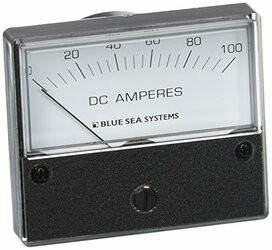 BLUE SEA SYSTEMS661-8022 AMMETER & SHUNT COMB. 0-50 AMP