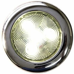 T-H MARINE232-LED51831DP LED PUCK LIGHT SS 4IN WARM WHT