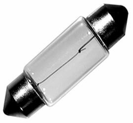 ANCOR639-529095 12V 6W FESTOON LIGHT BULB (2)