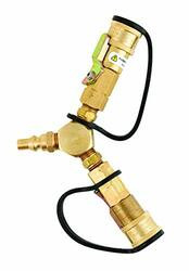 A P PRODUCTS277-ME23YP PROPANE  Y  ADAPTER W/SHUT OFF