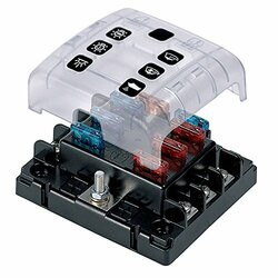 AFI/MARINCO/GUEST/NICRO/BEP969-ATC6WQC 6-POSITION FUSE HOLDER WITH QU