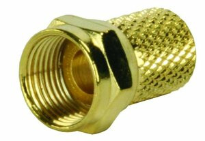 JR PRODUCTS342-47275 RG6 TWIST ON COAX END