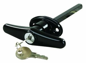 JR PRODUCTS342-10985 LOCKING T-HANDLE BLACK