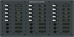 BLUE SEA SYSTEMS661-8264 PANEL DC 24 POSITION