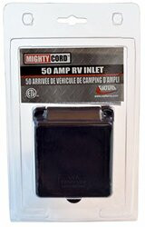 VALTERRA800-A1050INBKVP POWER INLET 50A BLACK CARDED