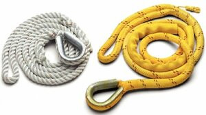 NEW ENGLAND ROPES325-539K62400020 MOORING PENDANT 3/4X20 THIMBLE